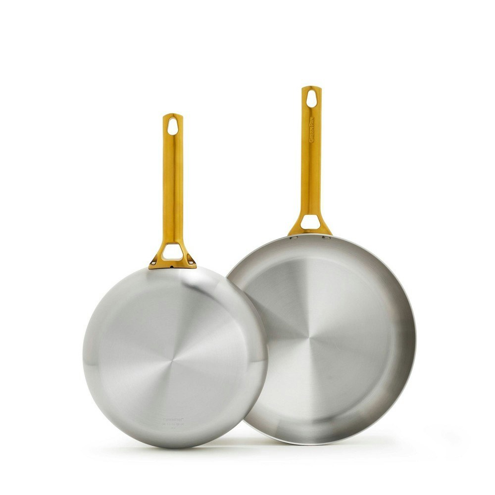 GreenPan Reserve Stainless Steel Fry Pan Set 2-Pack: $149.99 GreenPan Reserve Stainless Steel Fry Pan Set 2-Pack: $149.99