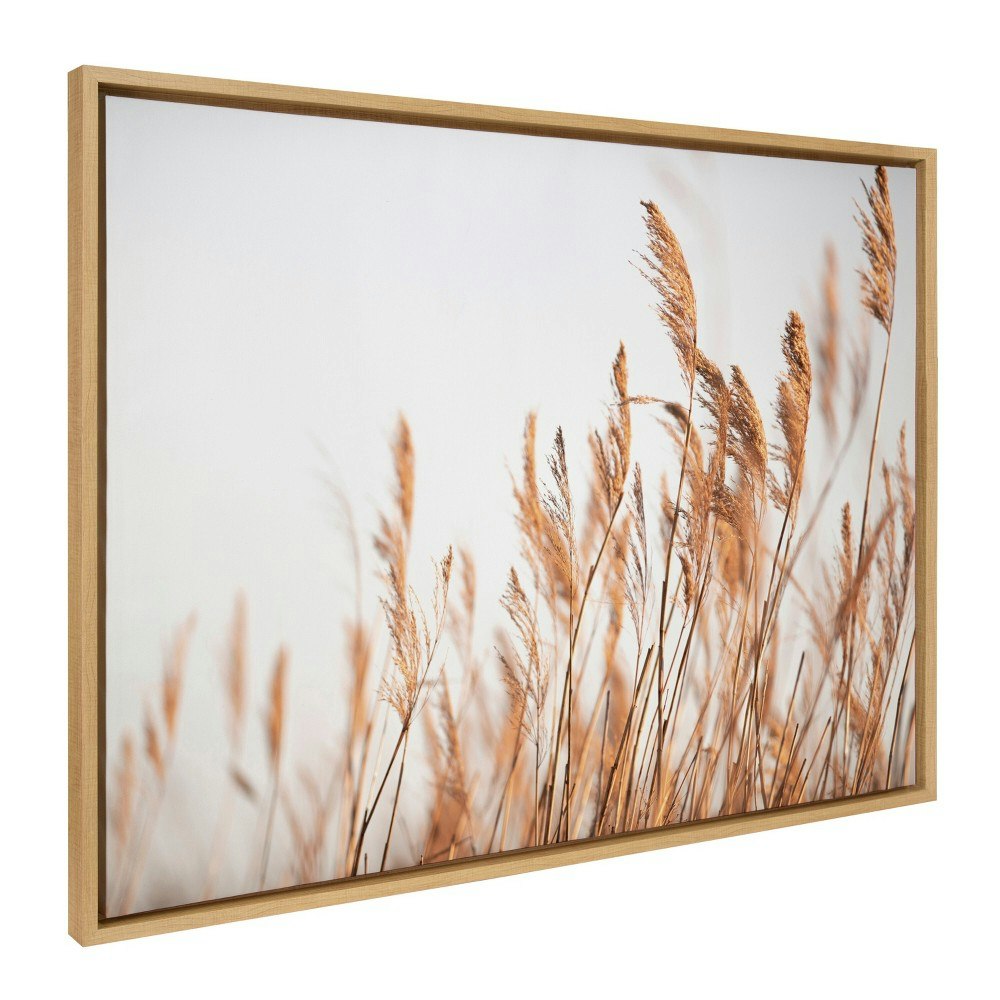 Kate & Laurel 28" x 38" Sylvie Marsh Grass No 4 Framed Canvas: $109.99 Kate & Laurel 28" x 38" Sylvie Marsh Grass No 4 Framed Canvas: $109.99