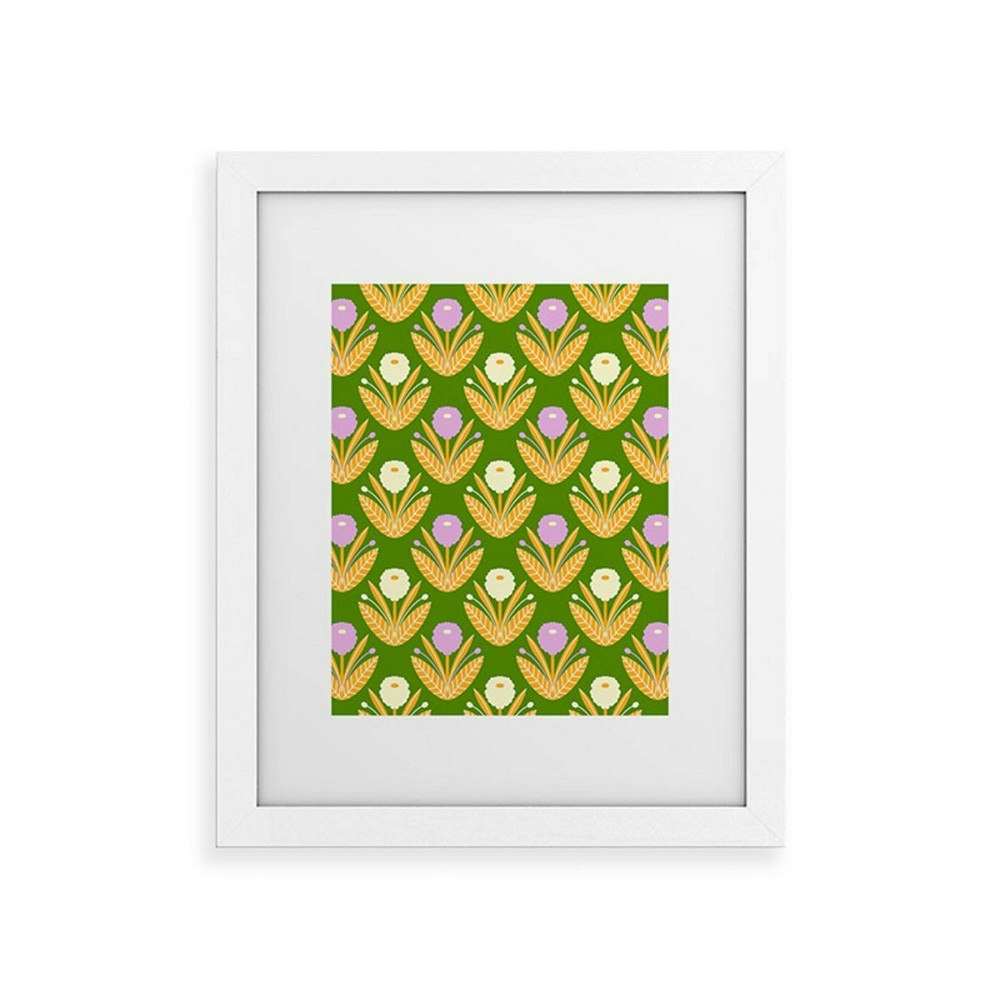 Deny Designs 18"x24" Maritza Lisa Happy White and Purple Dahlias Framed Art Print: $99.99 Deny Designs 18"x24" Maritza Lisa Happy White and Purple Dahlias Framed Art Print: $99.99
