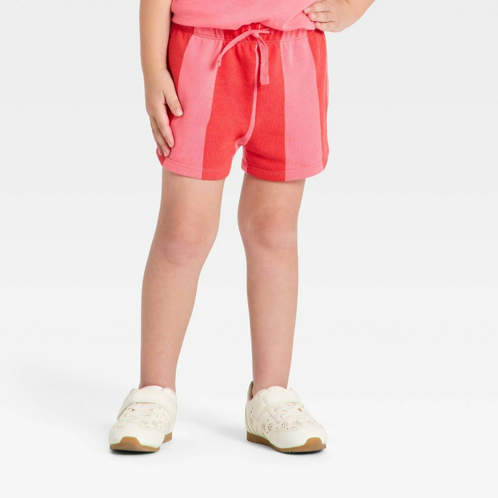 Grayson Mini Baby Girls' Striped French Terry Shorts: $8