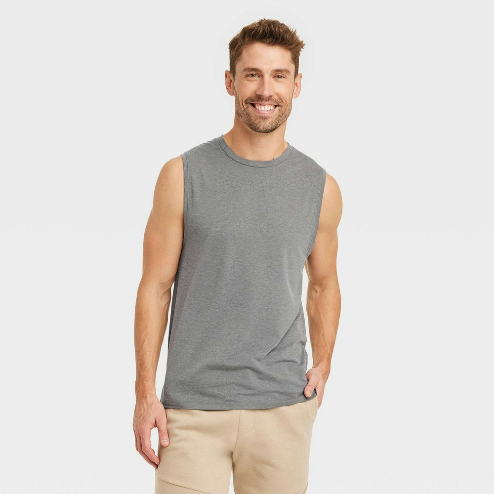 All in Motion Men's Performance Sleeveless T-Shirt: $12 All in Motion Men's Performance Sleeveless T-Shirt: $12