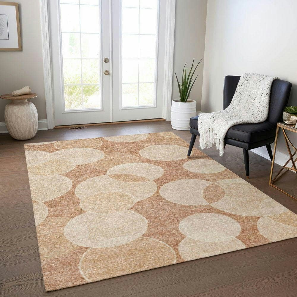 Chantille 3' x 5' Abstract Indoor/Outdoor Area Rug: $56 Chantille 3' x 5' Abstract Indoor/Outdoor Area Rug: $56