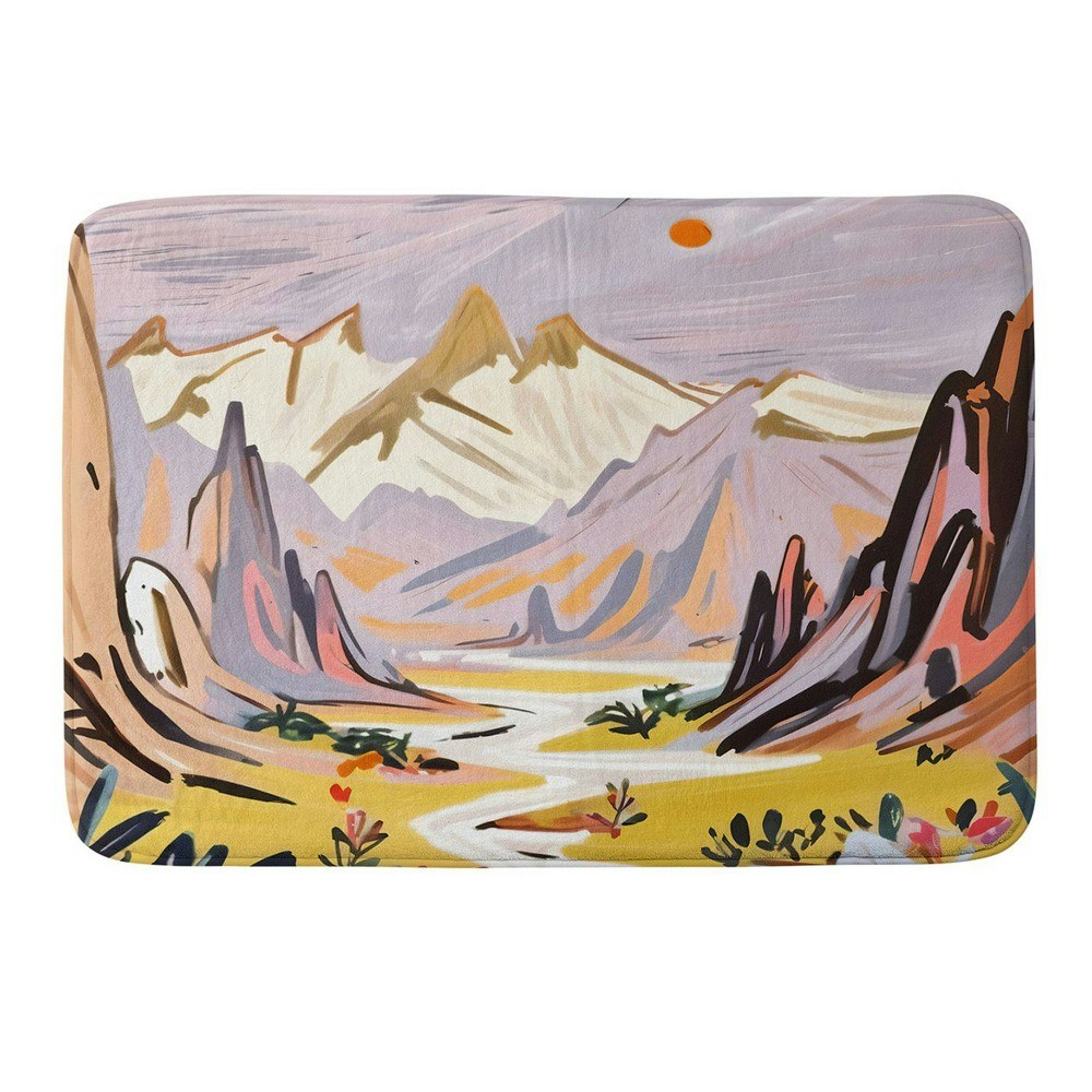 Deny Designs 83 Oranges Lavender Mountains Memory Foam Bath Mat: $65.99 Deny Designs 83 Oranges Lavender Mountains Memory Foam Bath Mat: $65.99