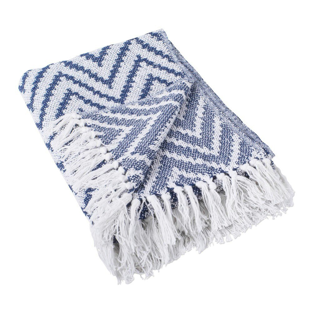 Design Imports 50"x60" Chevron Handloom Throw Blanket: $19.95 Design Imports 50"x60" Chevron Handloom Throw Blanket: $19.95