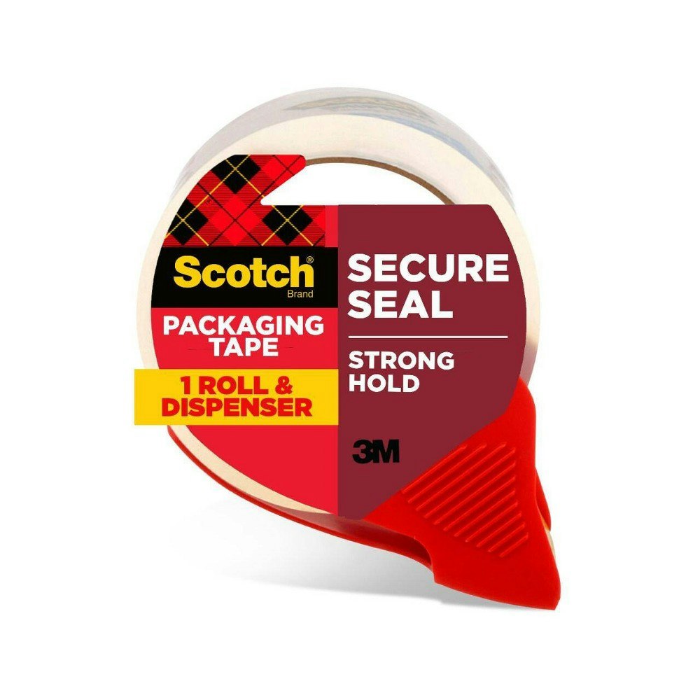 Scotch Ultra Clear Mailing Packaging Tape with Dispenser 1.88-inch x 54-yard: $6.29 Scotch Ultra Clear Mailing Packaging Tape with Dispenser 1.88-inch x 54-yard: $6.29