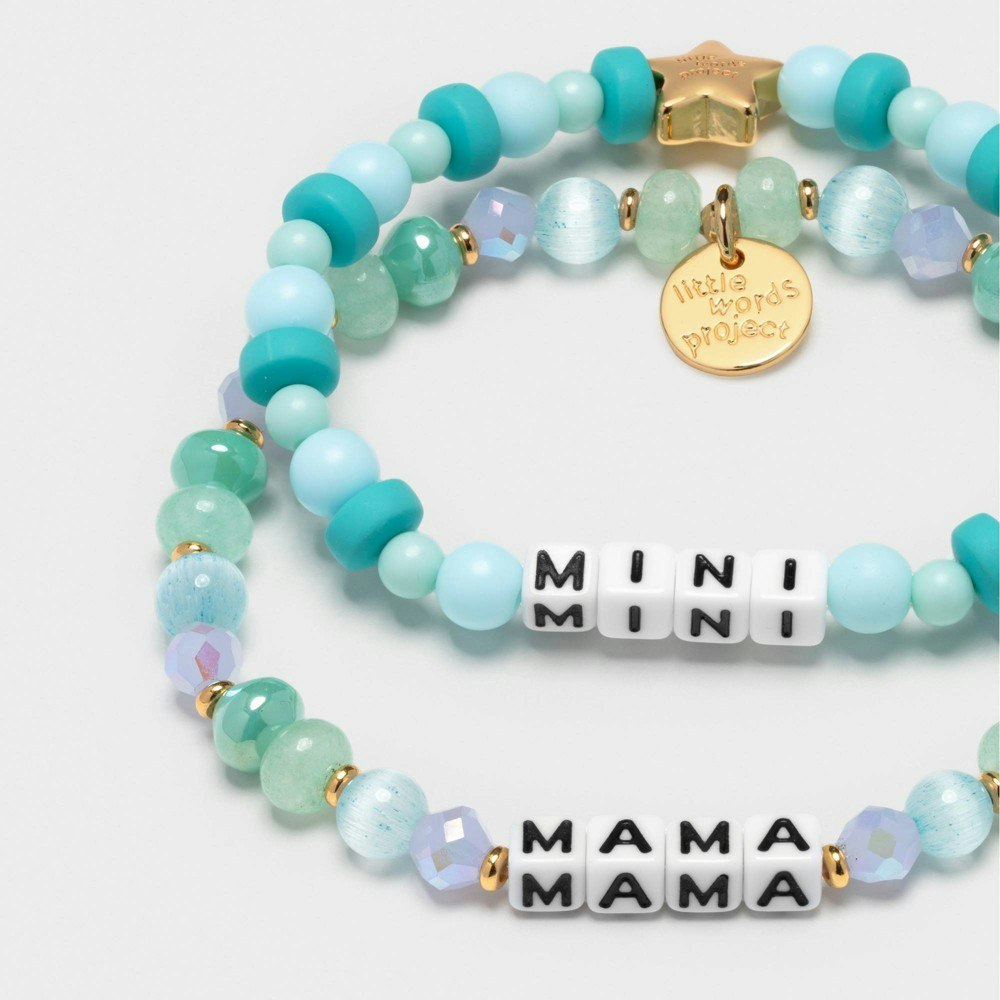 Little Words Project Mama & Mini Beaded Bracelet 2-Piece Set: $40 Little Words Project Mama & Mini Beaded Bracelet 2-Piece Set: $40