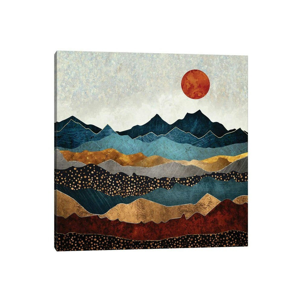 Amber Dusk by SpaceFrog Designs 26" x 26" Wall Canvas: $79.99 Amber Dusk by SpaceFrog Designs 26" x 26" Wall Canvas: $79.99
