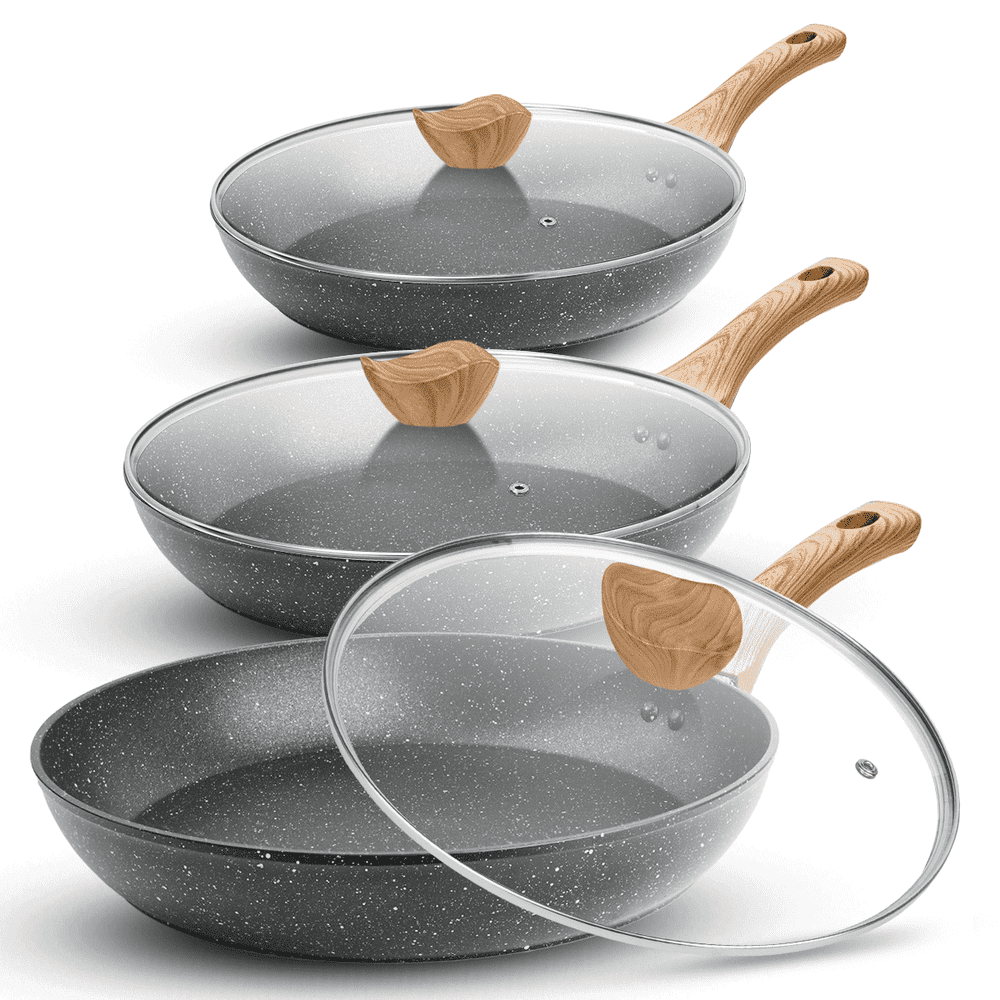 Soulfox 3-Piece Granite Nonstick Fry Pan Set: $59.99 Soulfox 3-Piece Granite Nonstick Fry Pan Set: $59.99
