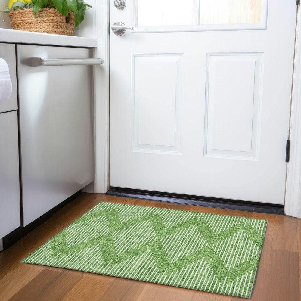 Mayfield Machine Washable 2' x 3' Abstract Area Rug: $26.68 Mayfield Machine Washable 2' x 3' Abstract Area Rug: $26.68