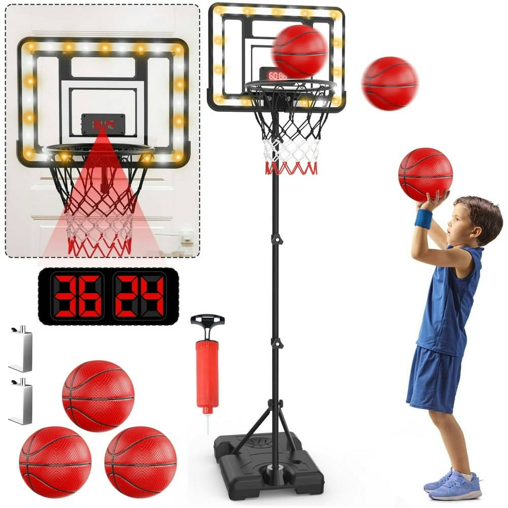 JoyStone Kids Adjustable Basketball Hoop: $36.99