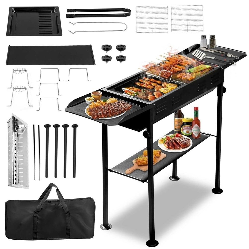 Ktaxon Portable Foldable Steel Charcoal BBQ Grill: $62 Ktaxon Portable Foldable Steel Charcoal BBQ Grill: $62