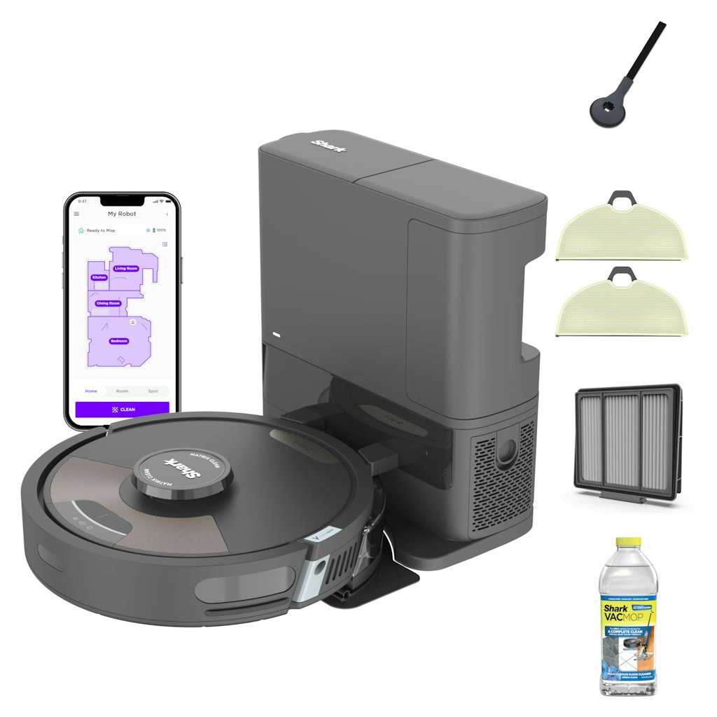 Shark Matrix Plus 2-in-1 Robot Vacuum & Mop w/ Self-Empty Base: $250