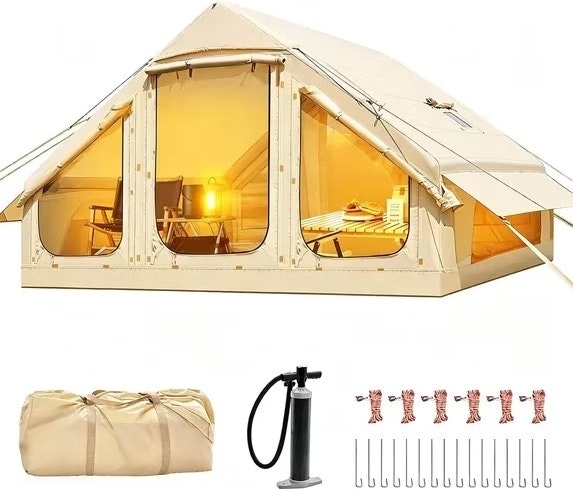 Lilypelle 4-6 Person Inflatable Camping Tent: $269 Lilypelle 4-6 Person Inflatable Camping Tent: $269