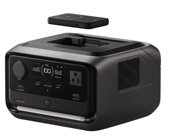 Certified Refurb EcoFlow River 3 Plus 286Wh Wireless Boost Combo w/ 5,000mAh RAPID Power Bank: $159