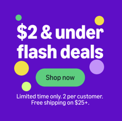 Amazon Haul $2 Flash Deals: Deals for $2 or less