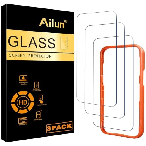 Ailun iPhone 16 Pro Max Screen Protector 3-Pack: $6.98