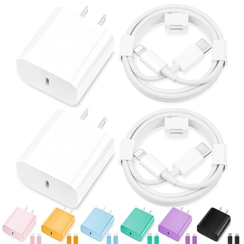20W USB-C Charger and Lightning Cable 2-Pack: $9.99