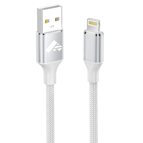 Apple MFi Certified 6-Foot USB to Lightning Braided Charging Cable: $5.99