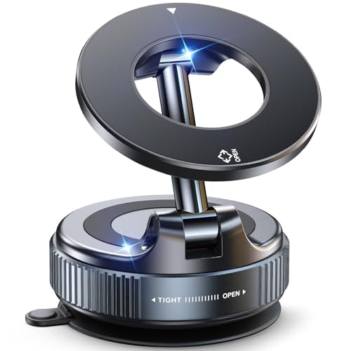 Jononser Magnetic Suction Cup Phone Mount for MagSafe: $23.99