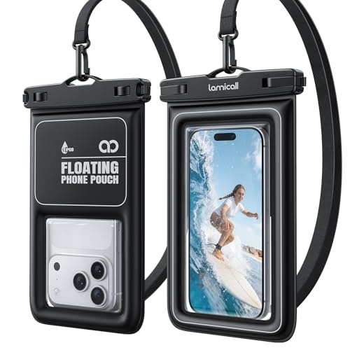 Lamicall Floating Waterproof Phone Pouch 2-Pack: $19.97 Lamicall Floating Waterproof Phone Pouch 2-Pack: $19.97