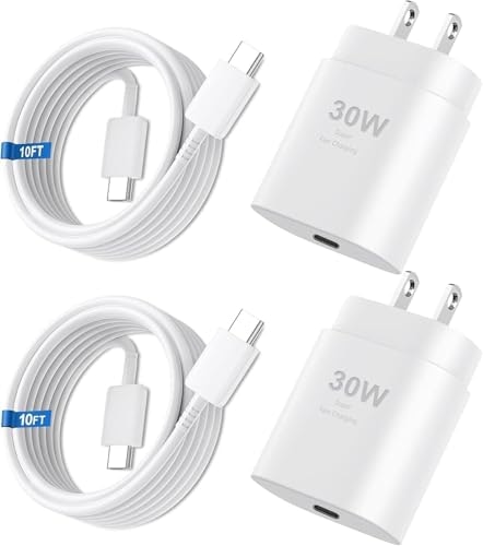 30W USB-C Fast Charger with 10-Foot Cable: $19.98 30W USB-C Fast Charger with 10-Foot Cable: $19.98