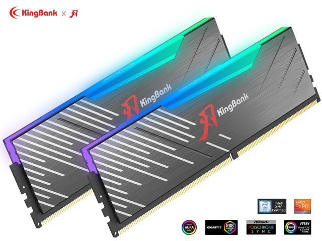 Kingbank RGB 32GB DDR5 6000MHz Desktop Memory 2-Pack: $789.88 Kingbank RGB 32GB DDR5 6000MHz Desktop Memory 2-Pack: $789.88