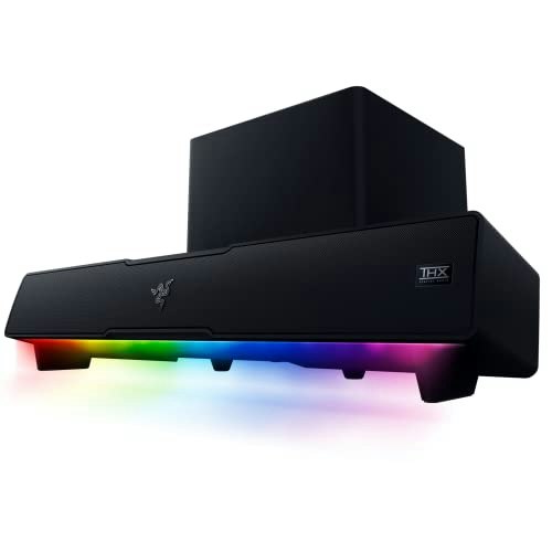 Razer Leviathan V2 PC Gaming Soundbar with Subwoofer: $197.49