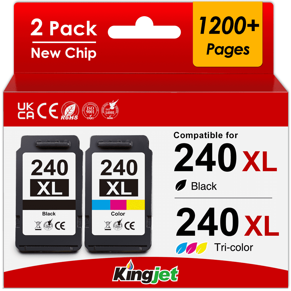 Canon 240XL and 241XL Ink Cartridge 2-Pack: $38.69 Canon 240XL and 241XL Ink Cartridge 2-Pack: $38.69