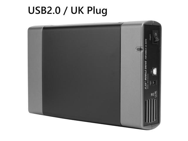 5.25-inch External SATA Hard Drive and DVD Drive Enclosure: $75.96