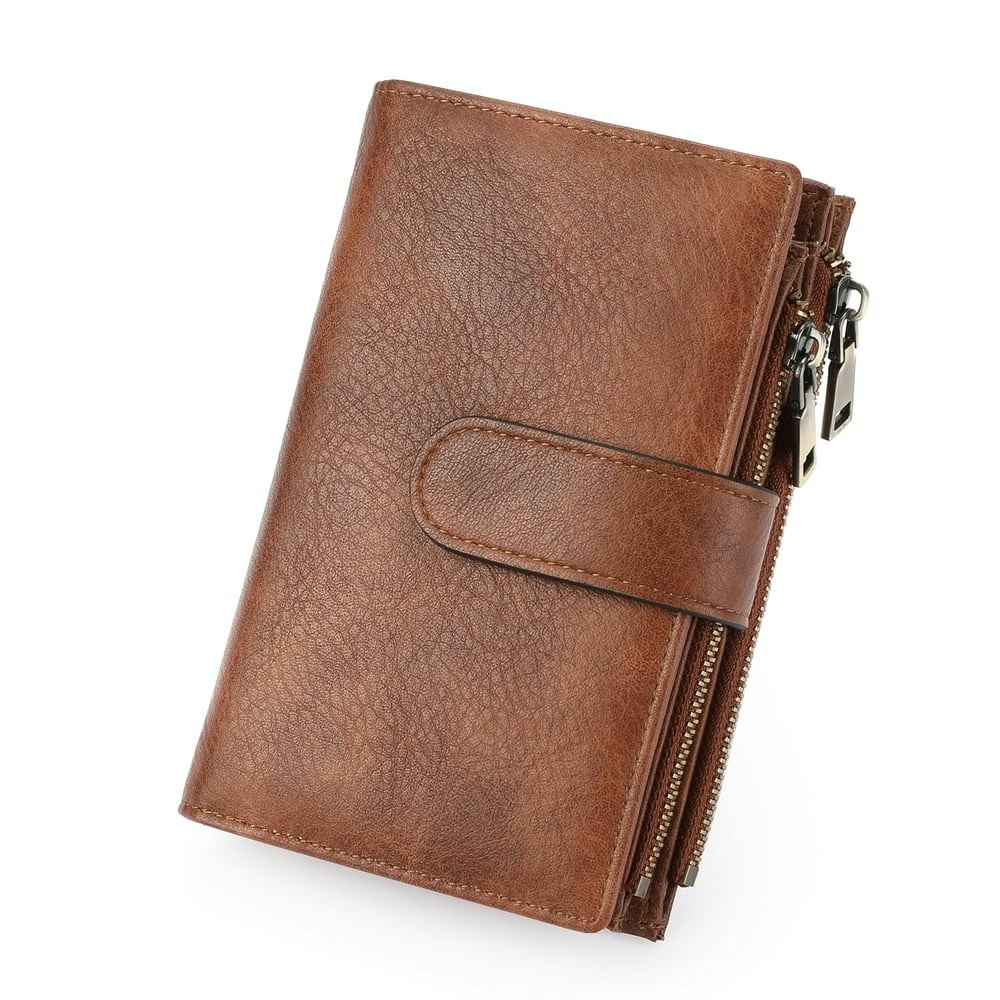 Goiacii Women's RFID Leather Wallet: $17.99 Goiacii Women's RFID Leather Wallet: $17.99