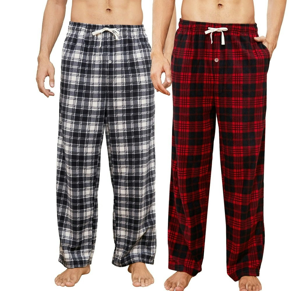 U2SKIIN Men's Fleece Pajama Pants 2-Pack: $22.99 U2SKIIN Men's Fleece Pajama Pants 2-Pack: $22.99
