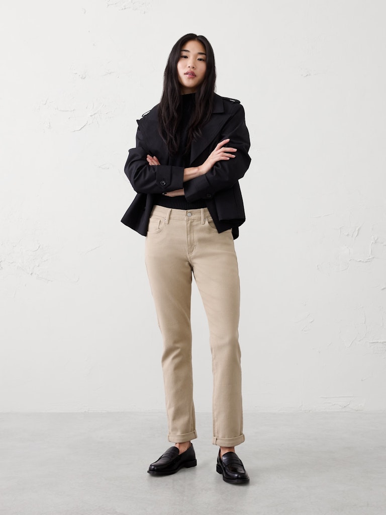 Girlfriend Mid-Rise Jean: $45 Girlfriend Mid-Rise Jean: $45