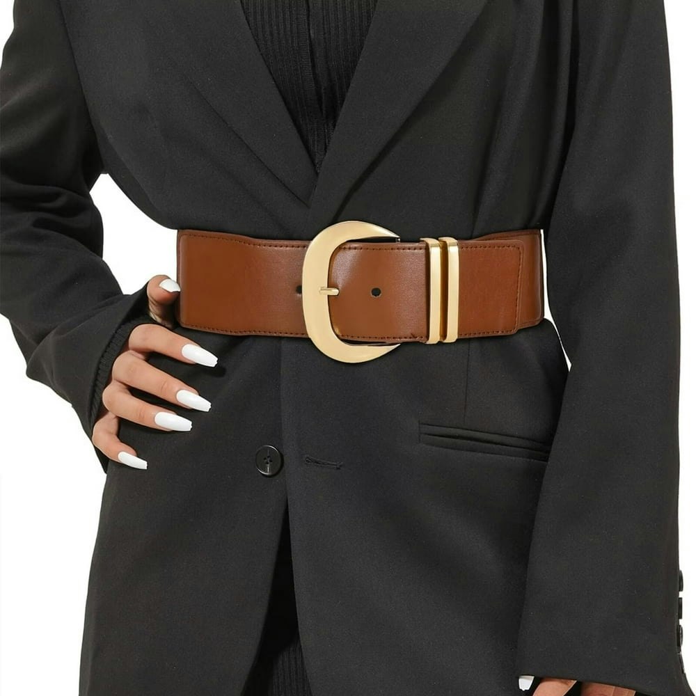 Jasgood Women's Elastic Wide Waist Cinch Belt: $11.99 Jasgood Women's Elastic Wide Waist Cinch Belt: $11.99
