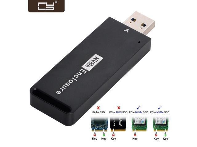 CY USB 3.1 NVMe M.2 SSD Enclosure: $28.87 CY USB 3.1 NVMe M.2 SSD Enclosure: $28.87