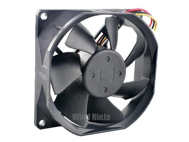 80mm DC 12V 3-Pin Silent Computer Case Fan: $17