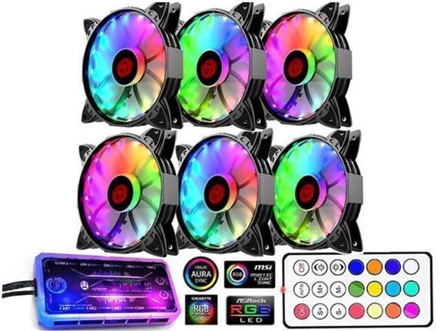 120mm ARGB Computer Case Fan with Controller: $33.99 120mm ARGB Computer Case Fan with Controller: $33.99
