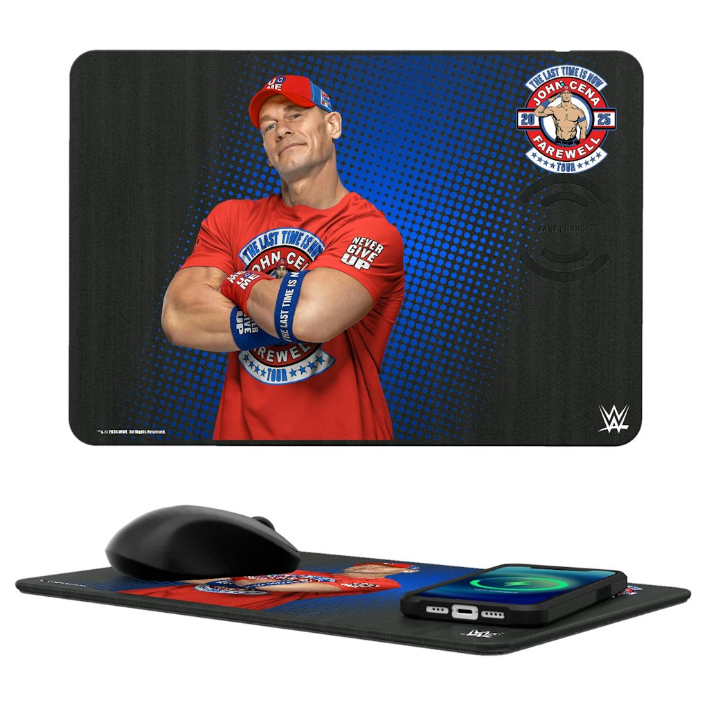 Keyscaper John Cena Farewell Tour 2025 Wireless Charger and Mouse Pad: $69.99 Keyscaper John Cena Farewell Tour 2025 Wireless Charger and Mouse Pad: $69.99