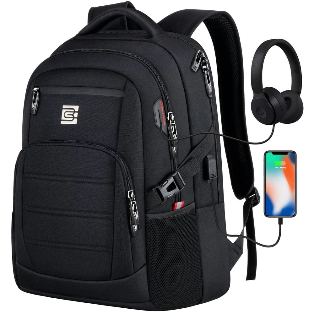 Ukein Laptop Backpack with USB Charging Port: $27.99 Ukein Laptop Backpack with USB Charging Port: $27.99