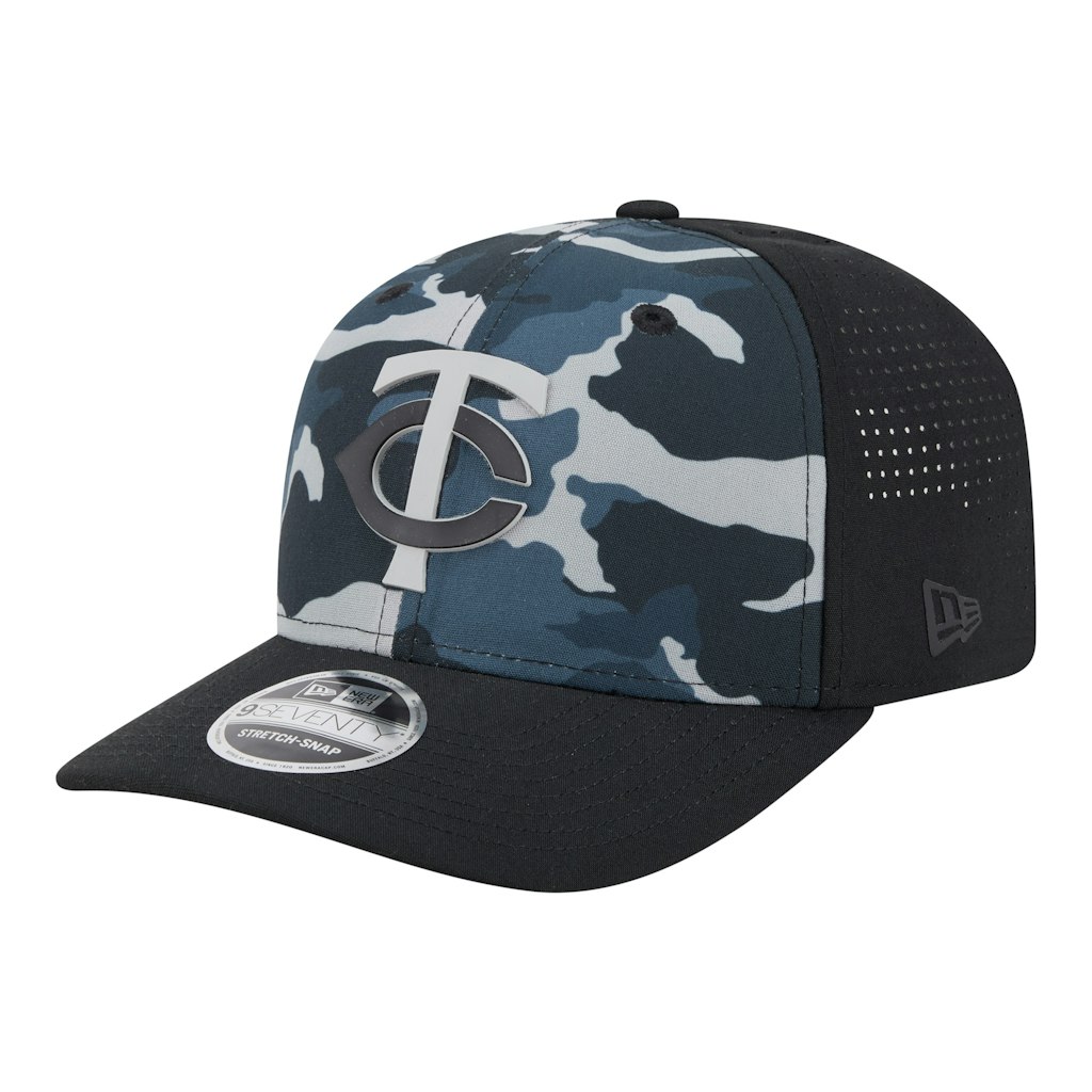 New Era Minnesota Twins Tonal Camo 9SEVENTY Stretch-Snap Hat: $49.99 New Era Minnesota Twins Tonal Camo 9SEVENTY Stretch-Snap Hat: $49.99