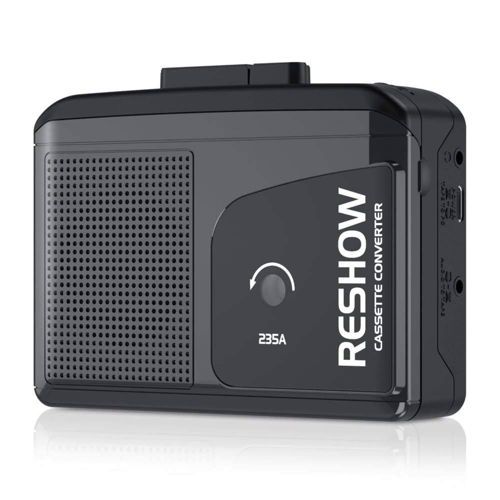 Reshow Portable Cassette Player and Digital Converter: $32.96 Reshow Portable Cassette Player and Digital Converter: $32.96