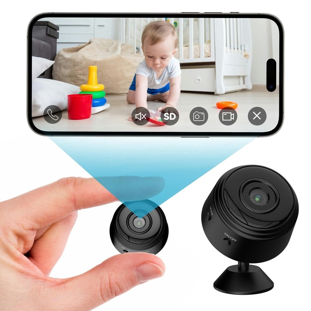 Oraolo 1080p Indoor WiFi Security Camera: $11.48 Oraolo 1080p Indoor WiFi Security Camera: $11.48
