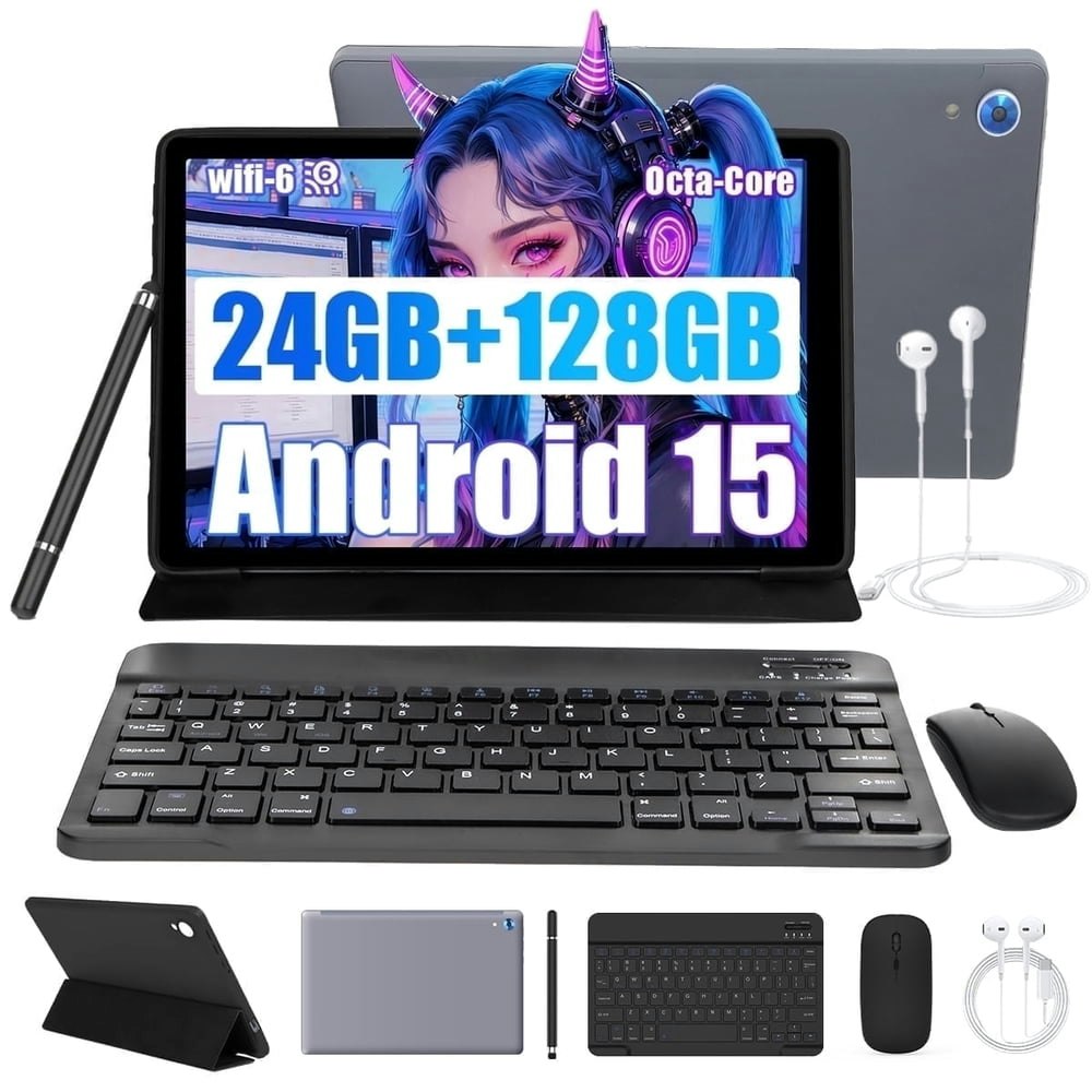 Aeezo 10-Inch Tablet with Keyboard and Mouse Set: $95.89 Aeezo 10-Inch Tablet with Keyboard and Mouse Set: $95.89