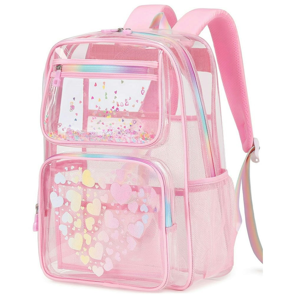 Dakimoe Transparent Heavy Duty Backpack: $21.99 Dakimoe Transparent Heavy Duty Backpack: $21.99