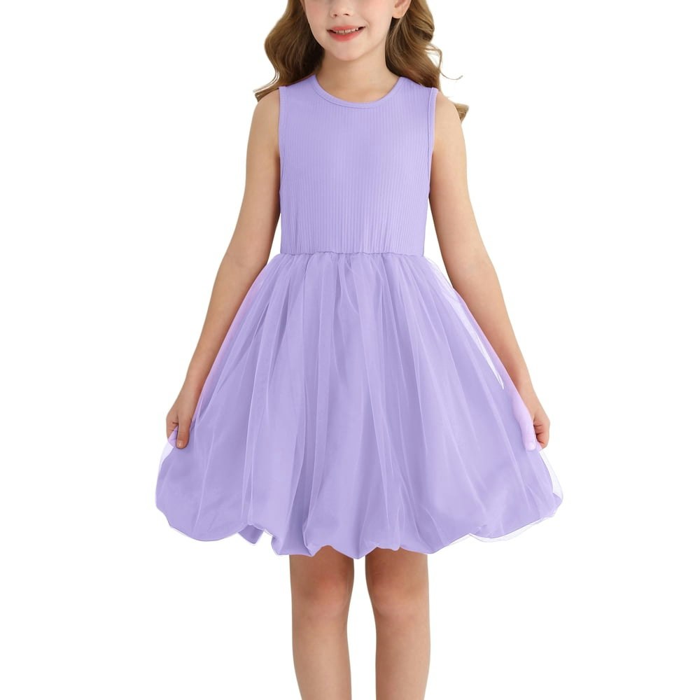 Actgleam Girls Short Sleeve Tutu Dress: $16.99