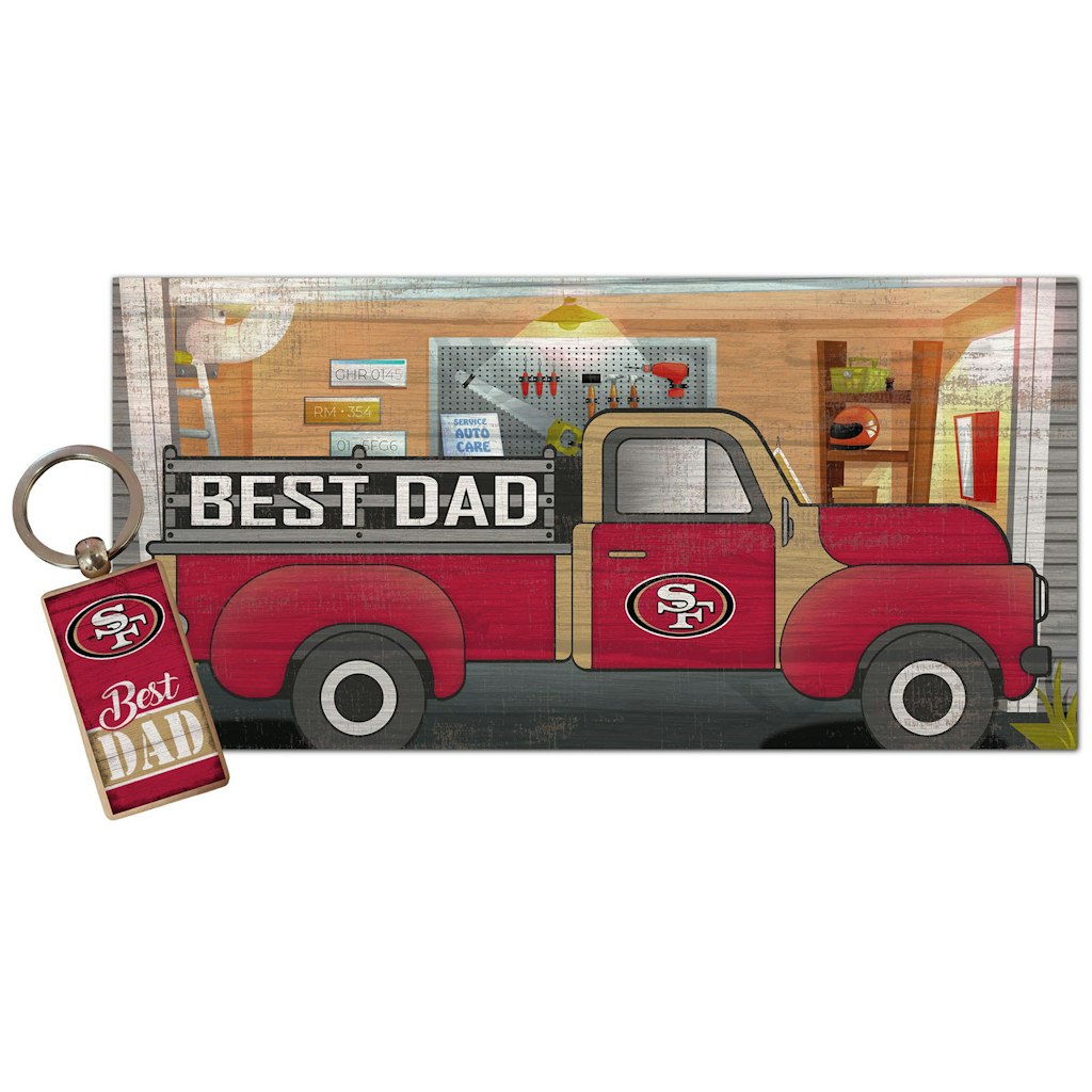 San Francisco 49ers Truck Sign & Key Chain Bundle: $34.99 San Francisco 49ers Truck Sign & Key Chain Bundle: $34.99