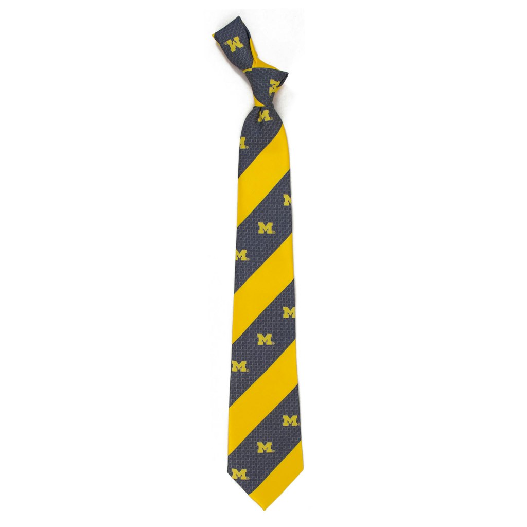 Michigan Wolverines Geo Stripe Men's Tie: $29.99 Michigan Wolverines Geo Stripe Men's Tie: $29.99