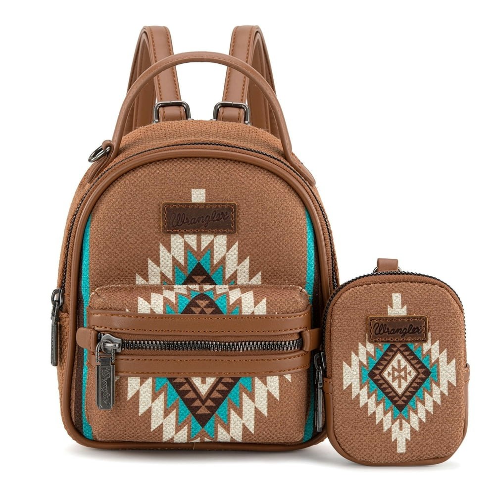 Wrangler Aztec Mini Backpack Purse: $28.99 Wrangler Aztec Mini Backpack Purse: $28.99