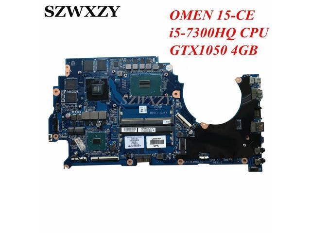Omen 15-CE Laptop Motherboard with Intel Core i5-7300HQ and GTX 1050 4GB GPU: $380.25 Omen 15-CE Laptop Motherboard with Intel Core i5-7300HQ and GTX 1050 4GB GPU: $380.25