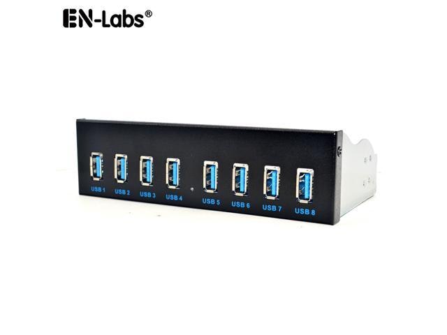 8-Port USB 3.0 Internal 5.25-inch Front Panel Hub: $29.59 8-Port USB 3.0 Internal 5.25-inch Front Panel Hub: $29.59