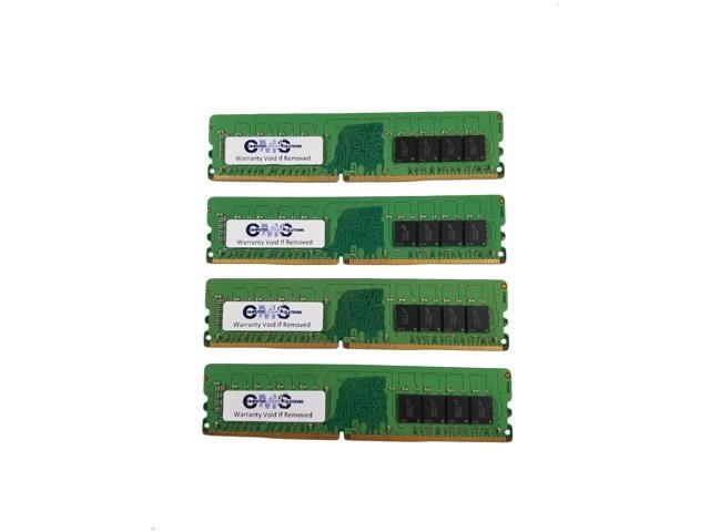 CMS 32GB (4x8GB) DDR4 2400MHz Non-ECC DIMM Memory Upgrade Kit: $196 CMS 32GB (4x8GB) DDR4 2400MHz Non-ECC DIMM Memory Upgrade Kit: $196